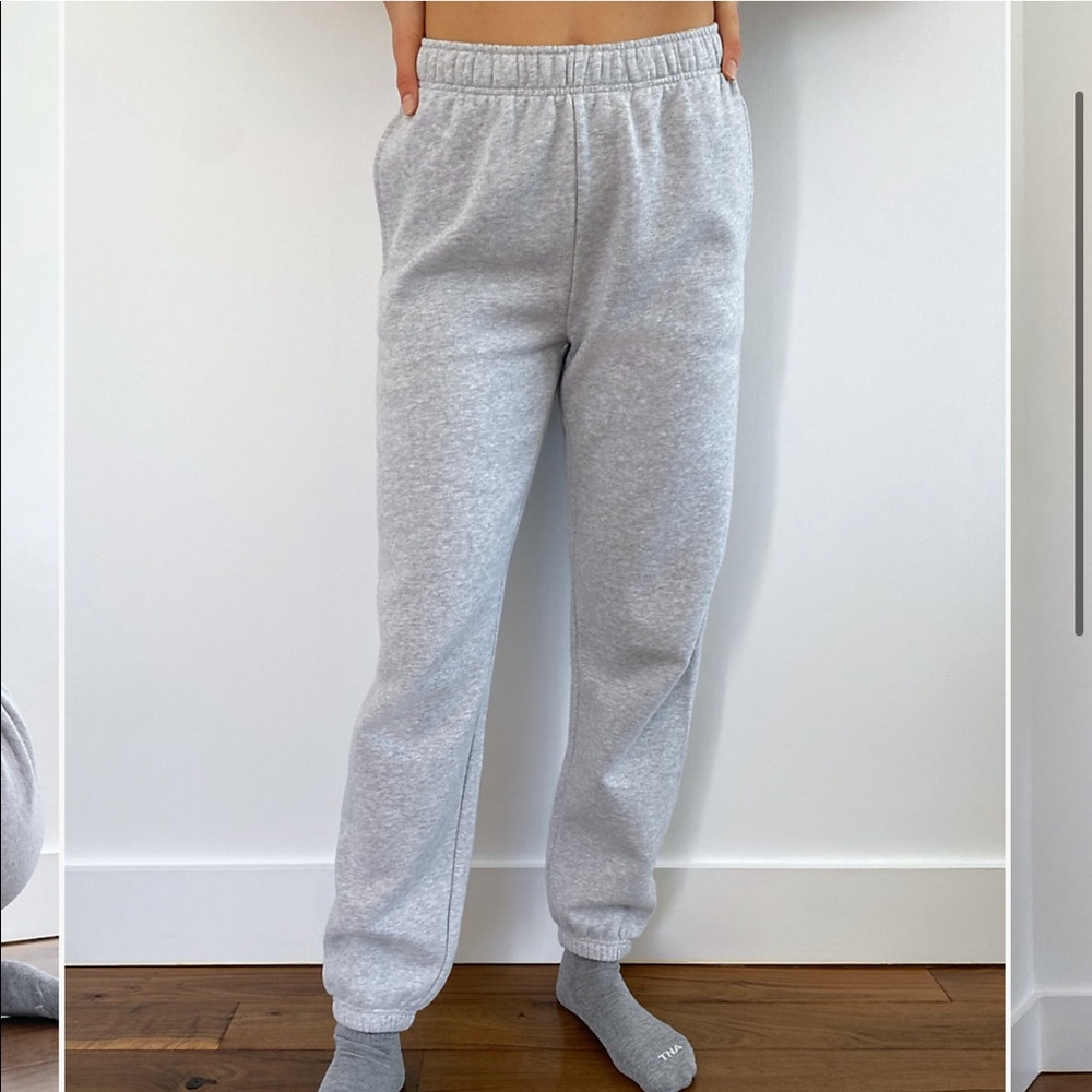 Aritzia TNA Cozy Fleece Boyfriend Basic Sweatpant